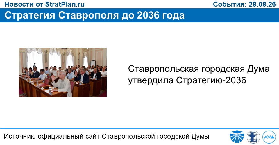 Стратегия Ставрополя до 2036 года